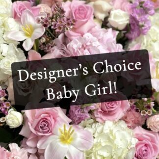 Designer's Choice Baby Girl Bouquet