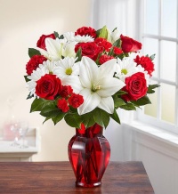 Red and White Delight Bouquet - Image 2