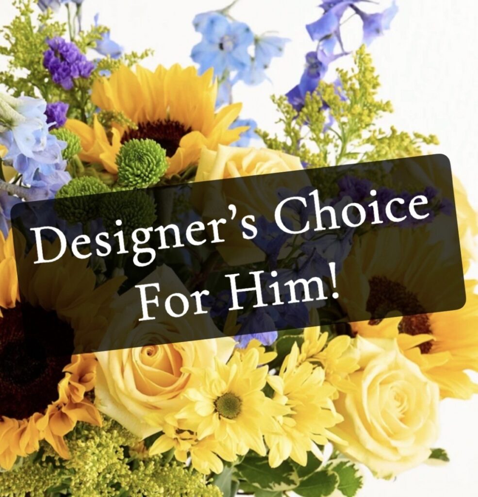 Designer's Choice For Him Bouquet