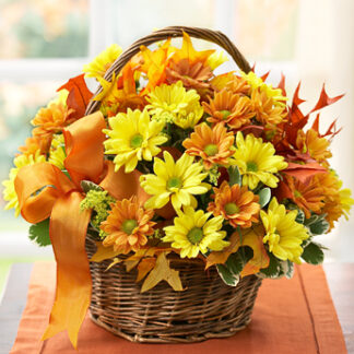 Fall Daisy Basket
