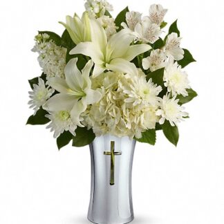 Shining Cross Vase