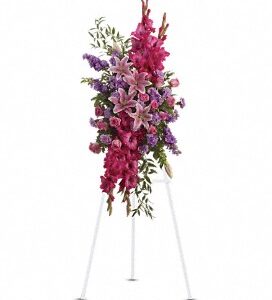 Touching Tribute Standing Spray