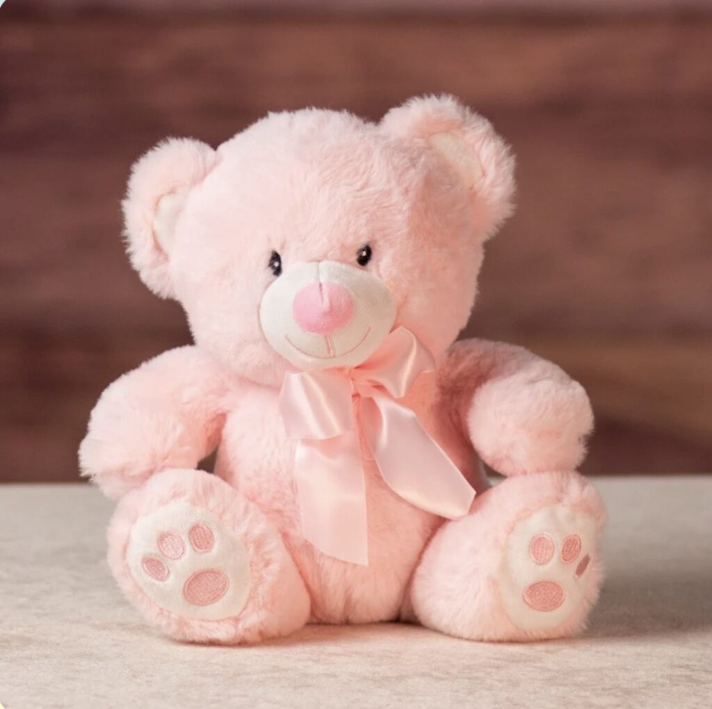 Petunia - 9" Baby Girl Bear