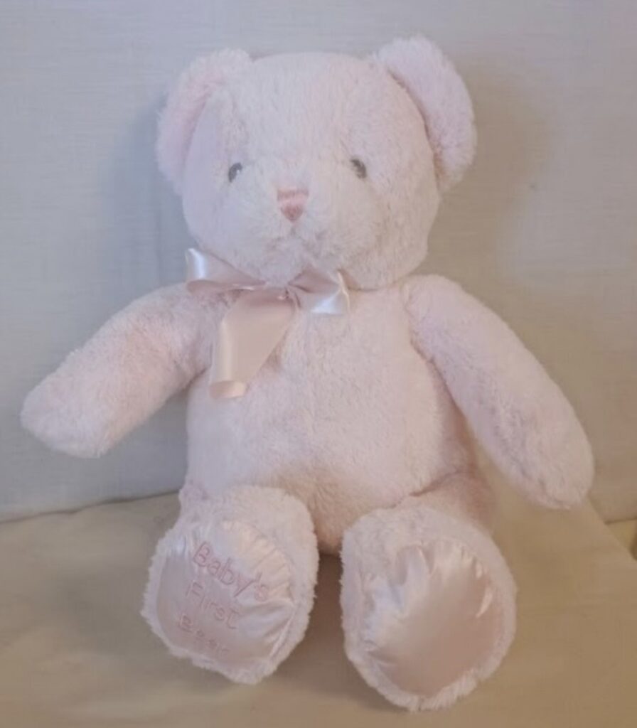 Bubbles - 20" Baby Girl Bear