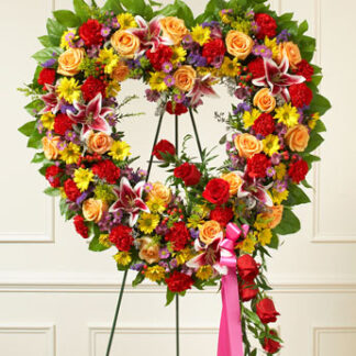 Bright Standing Open Heart