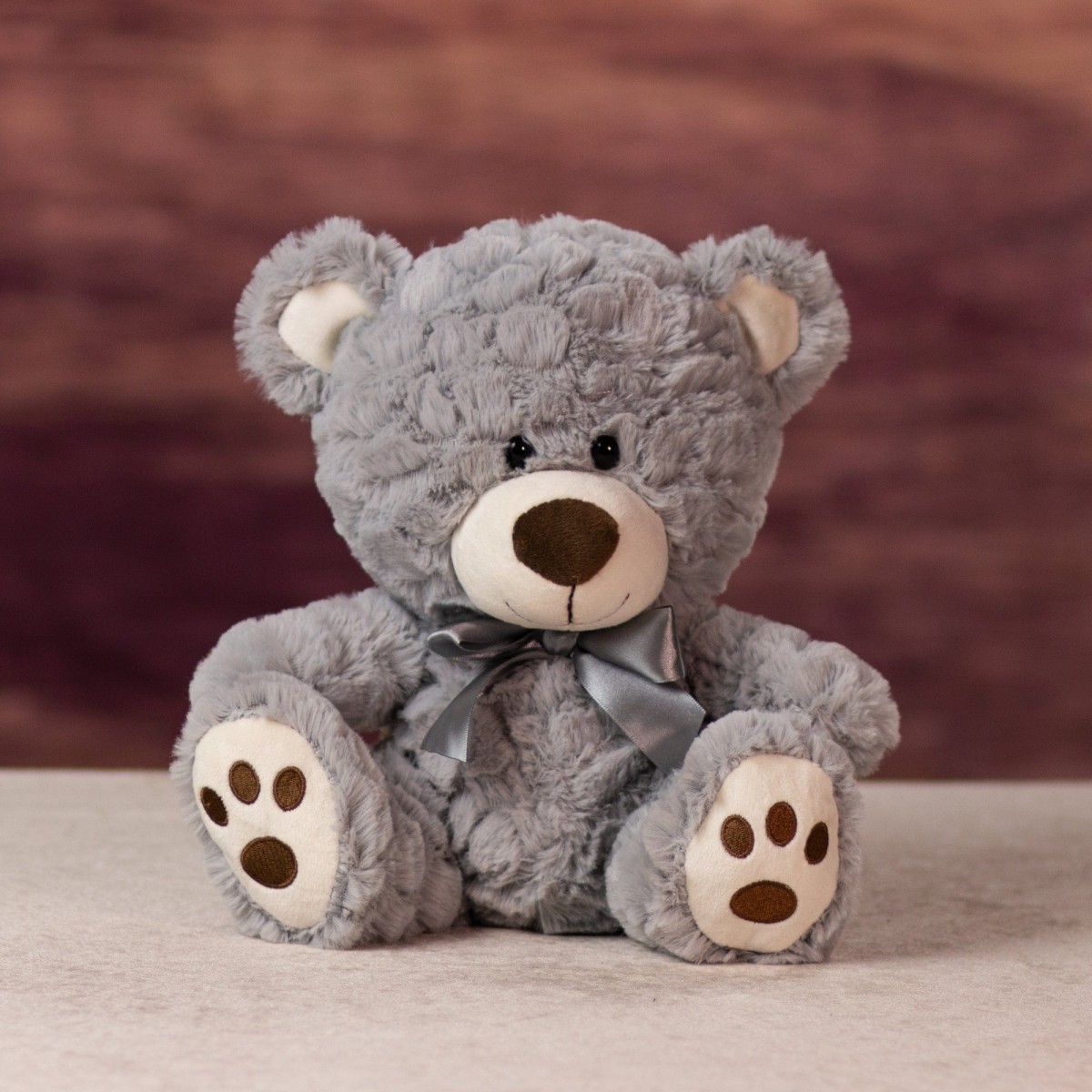 Sasha - 9" Silver Bear