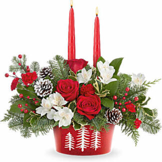Evergreen Charm Centerpiece