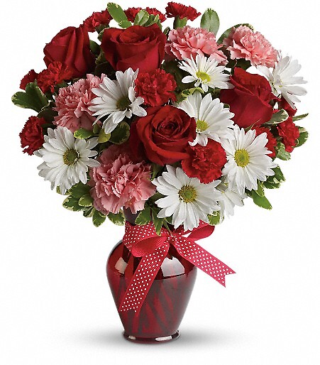 Hugs and Kisses Bouquet with Red Roses - Image 2