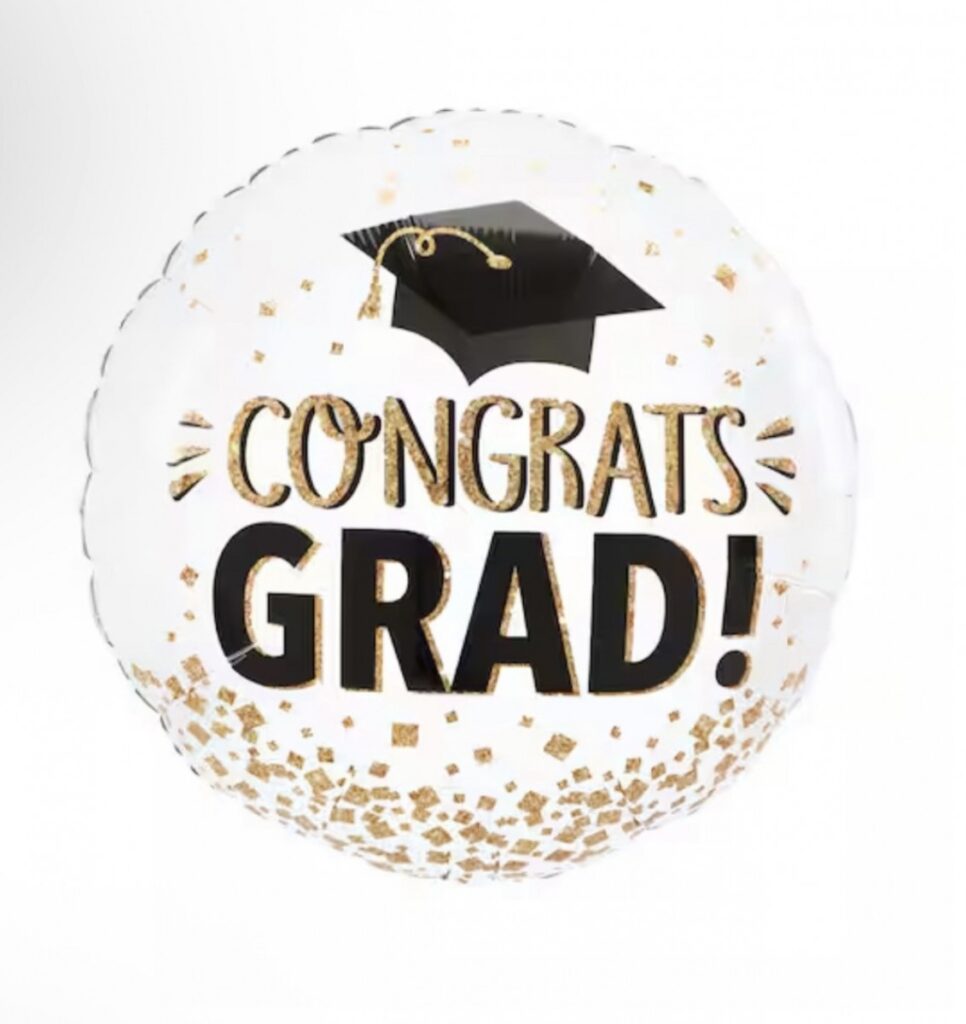 Graduation Mylar Balloon