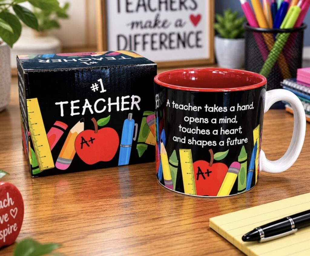 #1 Teacher Mug