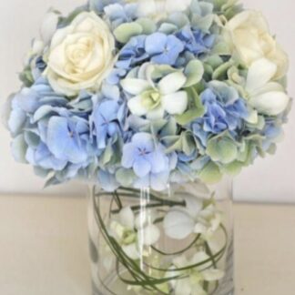 Hydrangea and Orchid Bouquet