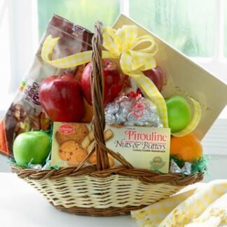 Fruit, Candy and Cookie Basket