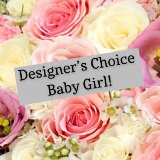 Designer's Choice Baby Girl Bouquet