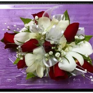 Rose and Orchid Corsage
