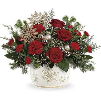 Snowflake Symphony Centerpiece