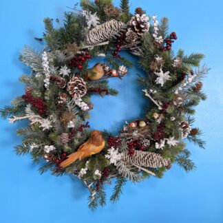 18 inch Winter Berry Wreath
