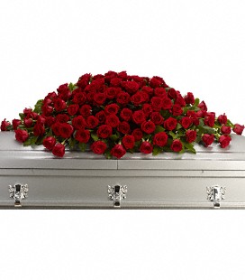 Greatest Love Full Casket Spray