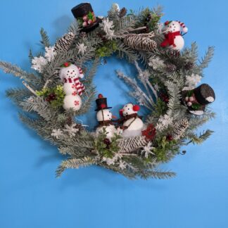 20 Inch Feelin Frostie Wreath