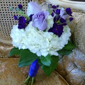 Rose Hydrangea Bridesmaid Bouquet