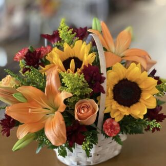 Pretty Fall Basket