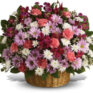 Rainbow Reflections Basket