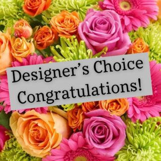 Designer's Choice Congratulations Bouquet
