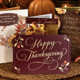 Hand Written Thanksgiving Card