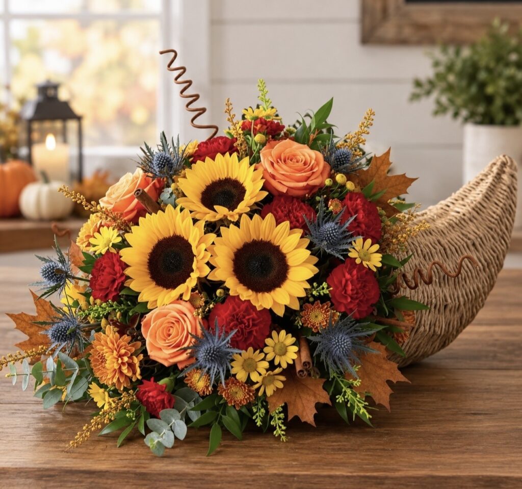 Bold and Beautiful Cornucopia