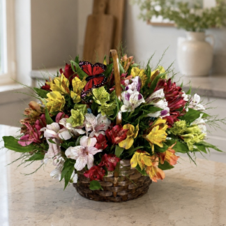 Butterfly Garden Basket