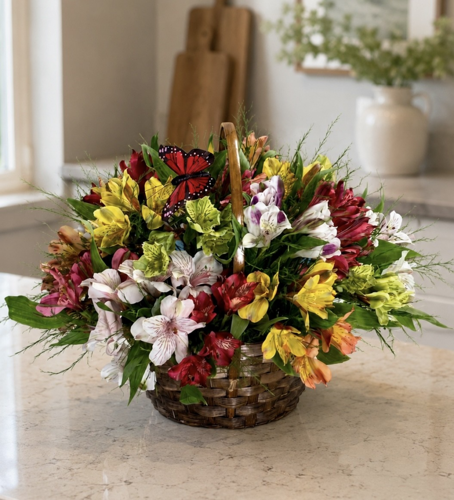 Butterfly Garden Basket