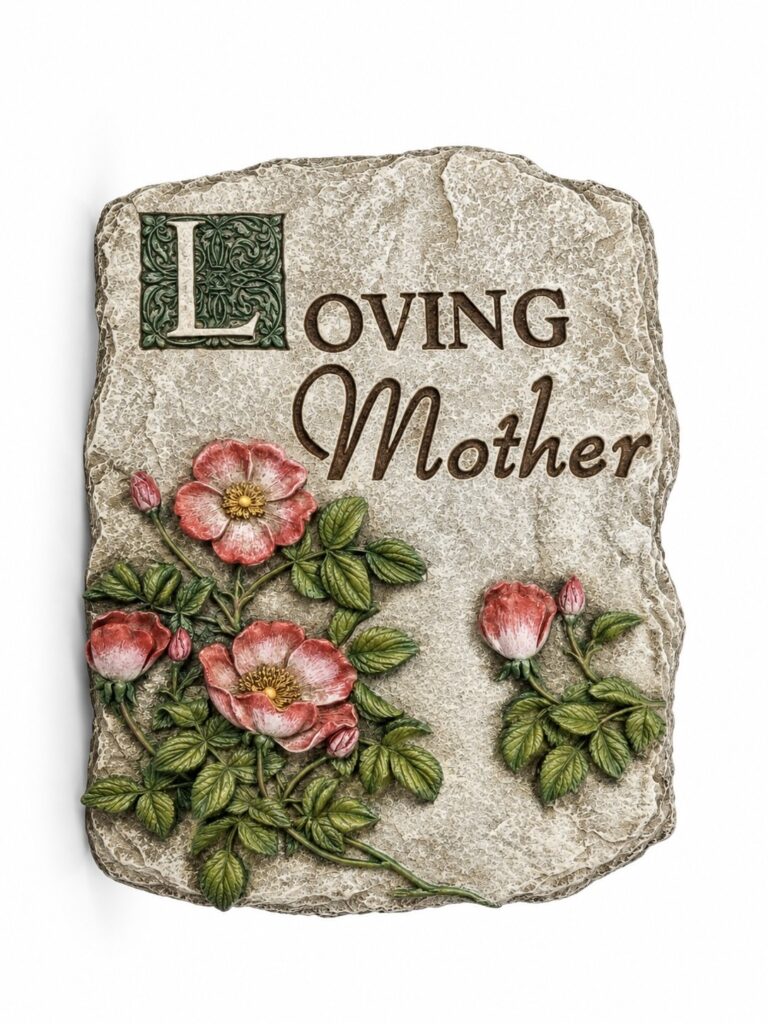 Loving Mother Memorial Stone