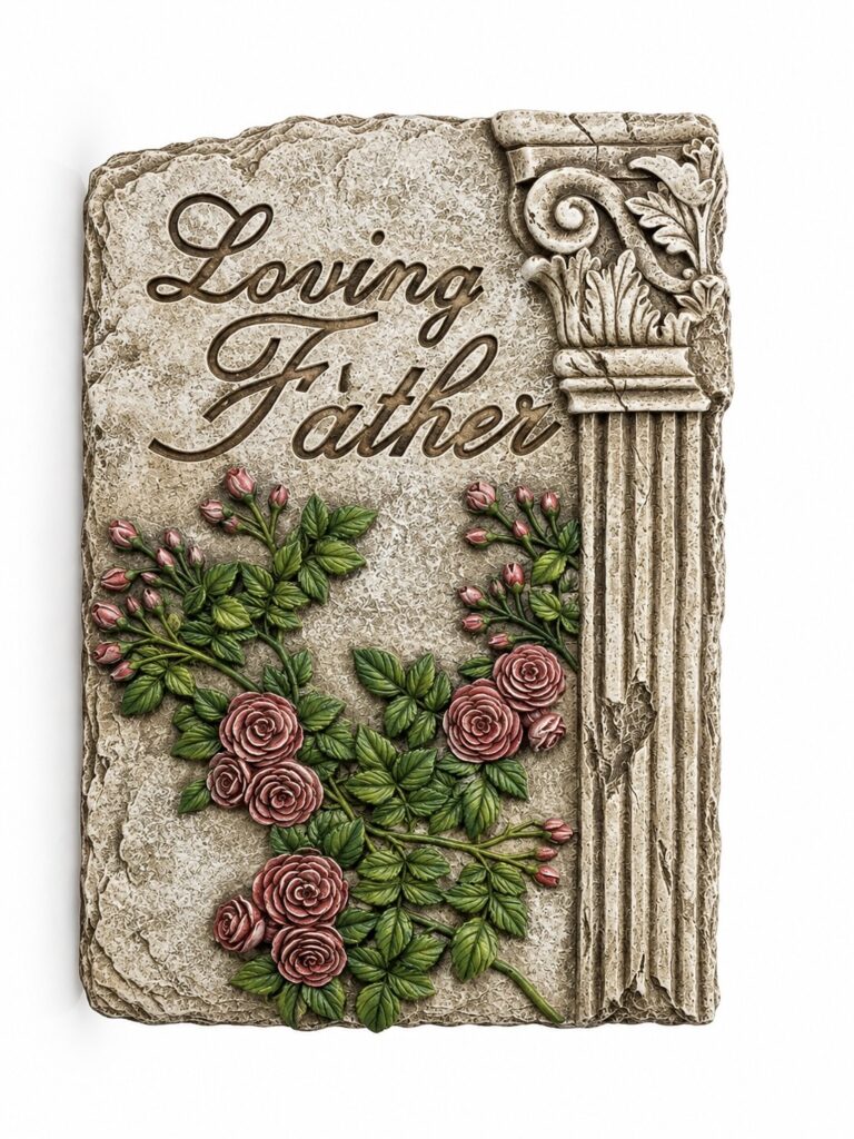 Loving Father Memorial Stone