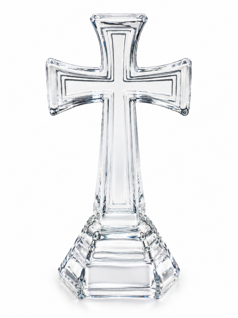Glass Cross Keepsake